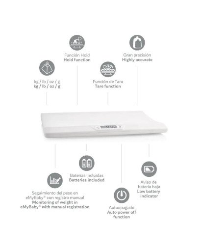 BASCULA PARA BEBES BABYSCALE
