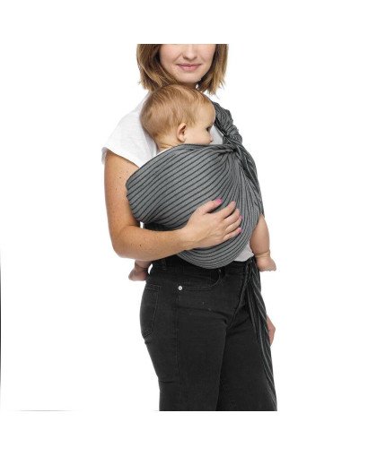 BANDOLERA ANILLA PORTABEBÉ ALGODÓN MOBY