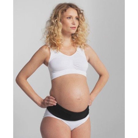 CINTURÓN REGULABLE DE SOPORTE PARA EL EMBARAZO NEGRO CARIWELL