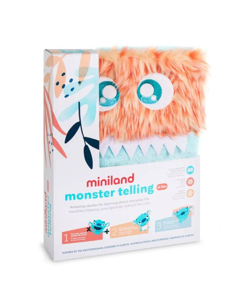 LIBRO SENSORIAL MONSTER TELLING