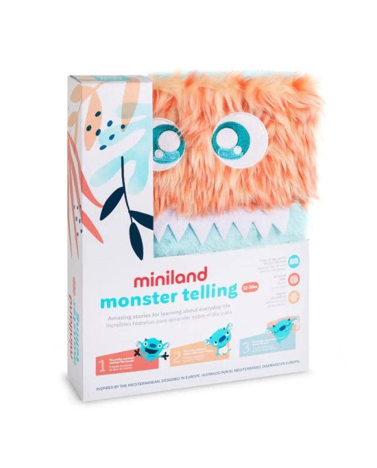 LIBRO SENSORIAL MONSTER TELLING