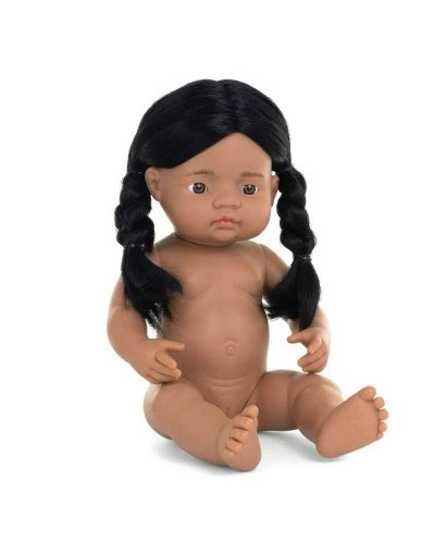 MUÑECO BEBE 38 CM. GAFAS MINILAND