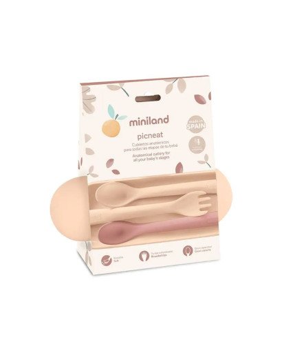 SET DE CUBIERTOS INFANTILES PICNEAT VALENCIA MINILAND