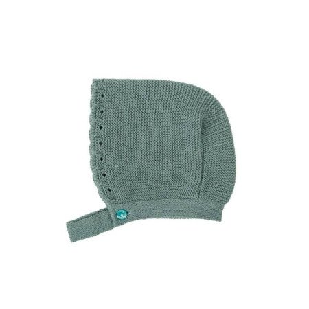 CONJUNTO BEBE PUNTO MANGA LARGA CON CAPOTA BABIDU