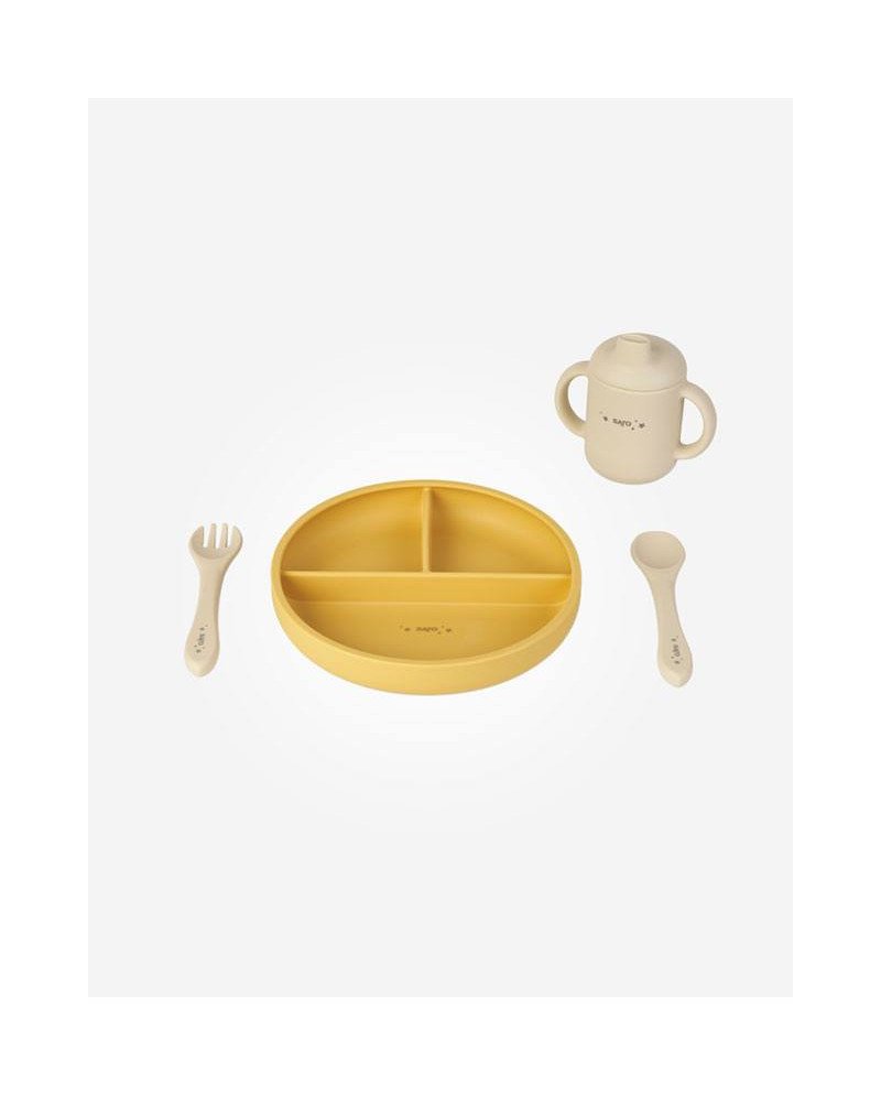 VAJILLA  4 PIEZAS SILICONA SARO