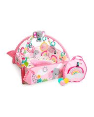 ÁREA DE JUEGOS 5 EN 1 CON 40 BOLAS BRIGHT STARTS