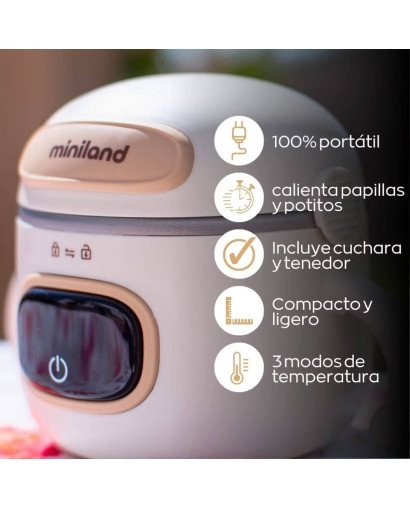 CALIENTA PAPILLAS PORTATIL WARMY FOOD ON THE GO MINILAND