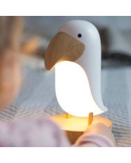 LAMPARA CON ALTAVOZ PAJARO