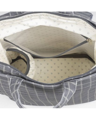 MOCHILA CAMBIADOR COLECCIÓN TARTAN PASITO A PASITO