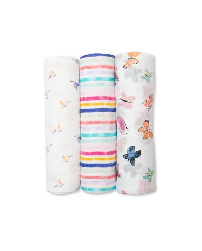 PACK 3 MUSELINAS 120 BAMBU LULUJO