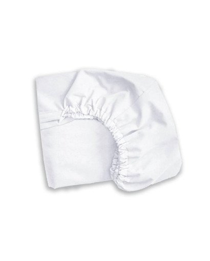 SABANA BAJERA BLANCA CUNA CAMA 70X140 ALONDRA