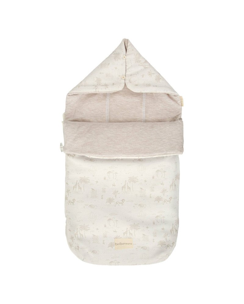 SACO CAPAZO CON CAPUCHA BIMBIDREAMS