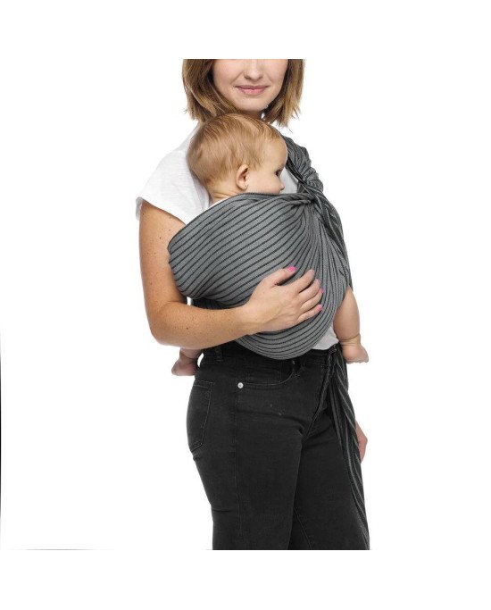 BANDOLERA ANILLA PORTABEBÉ ALGODÓN MOBY