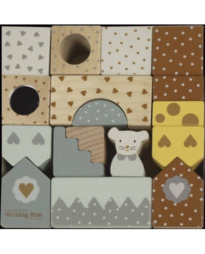 ARQUITECTURAS APILABLES DE MADERA POPPY WALKING MUM