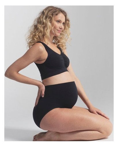 BRAGUITA DE MATERNIDAD SIN COSTURAS CARRIWELL COLOR NEGRO