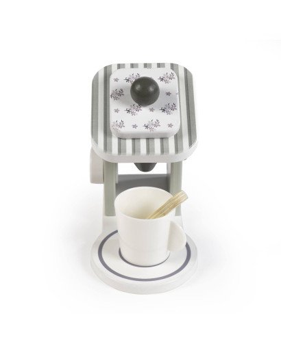 CAFETERA DE MADERA BOTTON WALKING MUM