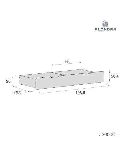 CAMA MONTESSORI SOGNI XL 90X200