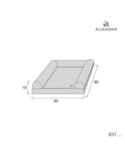 CAMBIADOR CONVER Y COMODA ALONDRA REF. 631