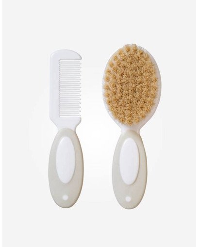CEPILLO Y PEINE NATURAL SARO