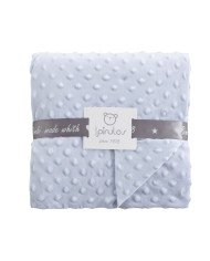 MANTA DOTS DOBLE PIRULOS 80X110