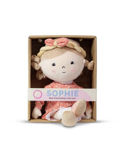 MUÑECO DE TRAPO 35CM PETITE & MARS