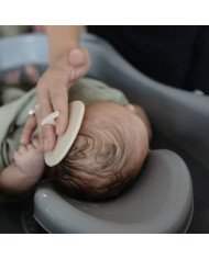 PACK 2 CEPILLOS SILICONA PARA COSTRA LACTEA MUSHIE