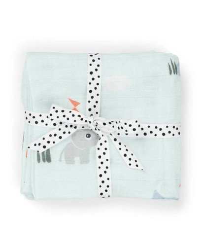 PACK 2 MUSELINAS DONE BY DEER 65 X 65