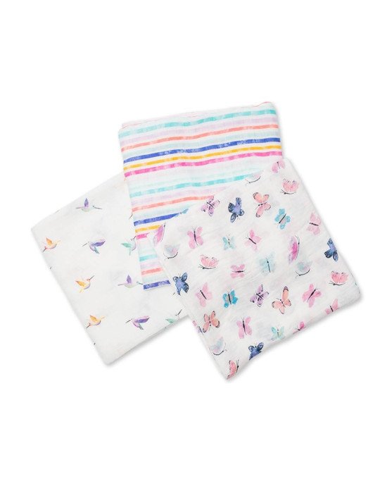 PACK 3 MUSELINAS 120 BAMBU LULUJO