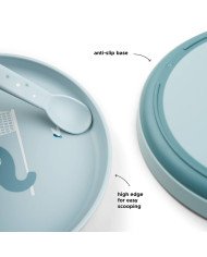 PLATO FOODIE HAPPY CLOUDS DE DONE BY DEER