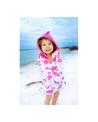 PONCHO-ALBORNOZ CON UPF 50+ ZOOCCHINI TIBURÓN