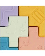PUZZLE SOFT ANIMAL BLOCKS MINILAND
