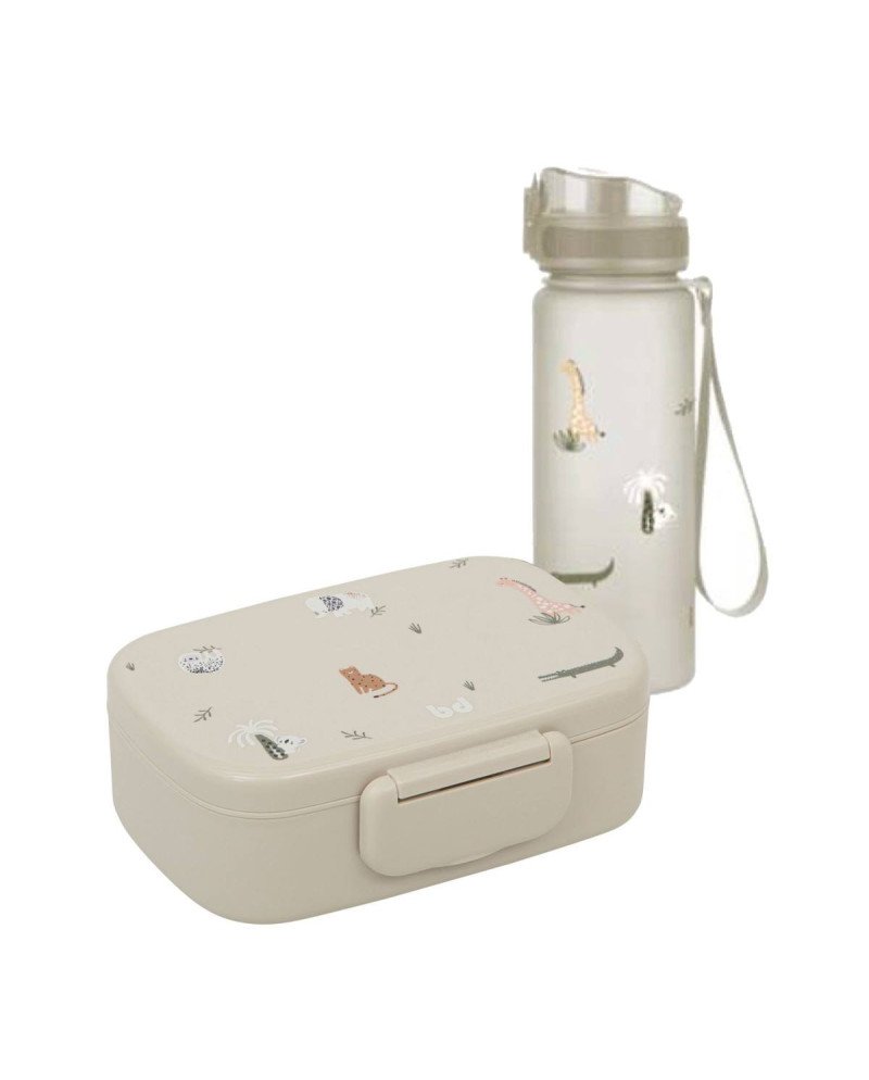 SET DE ALMUERZO TUPPER Y BOTELLA BIMBIDREAMS