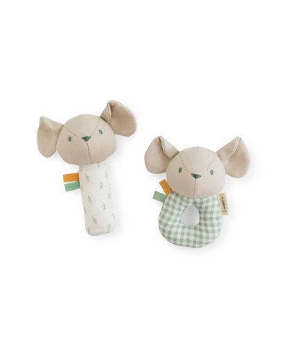 SET DE SONAJEROS MOUSIE "SPRING COTTAGE"