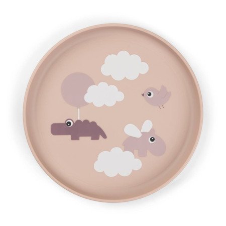 PLATO FOODIE HAPPY CLOUDS DE DONE BY DEER