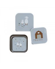 SNACKBOX 3 PCS ACERO INOX