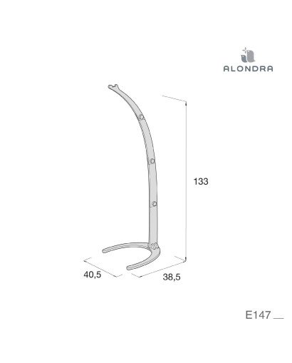 SOPORTE PARA MOVIL DE CUNA ALONDRA