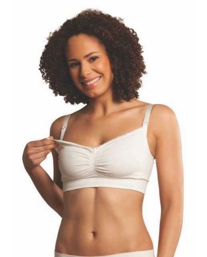 SUJETADOR SIN COSTURAS LACTANCIA ALGODÓN ORGÁNICO NATURAL CARRIWELL