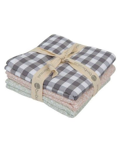 TOALLITA BEBE 3U. 30X30 CM BIMBICASUAL