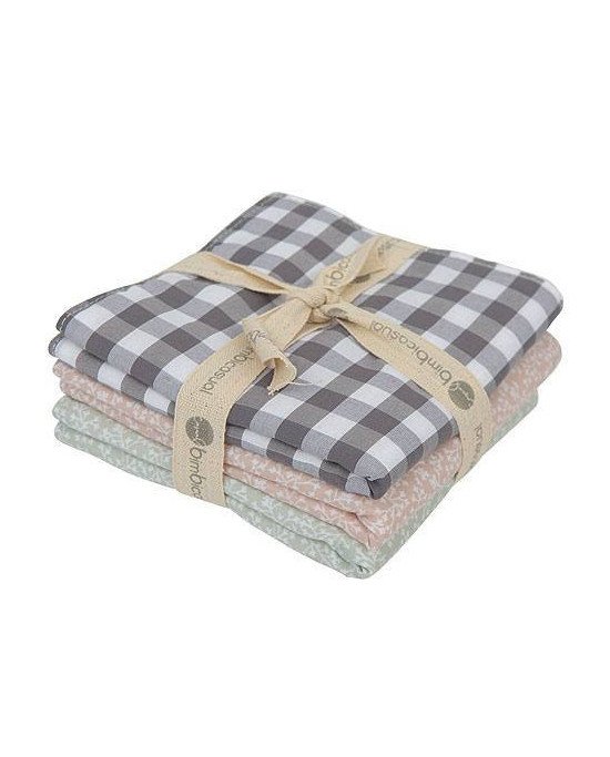 TOALLITA BEBE 3U. 30X30 CM BIMBICASUAL