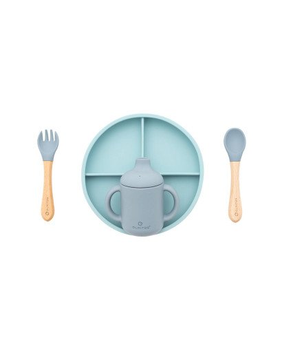 VAJILLA 5 PZAS SILICONA OLMITOS