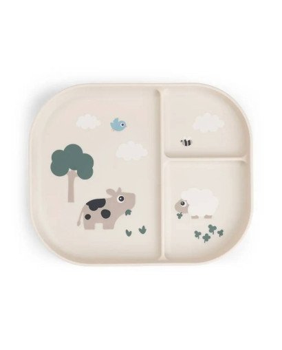 PLATO CON COMPARTIMENTOS DONE BY DEER