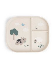 PLATO CON COMPARTIMENTOS DONE BY DEER