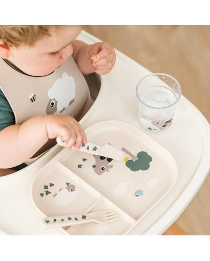 PLATO CON COMPARTIMENTOS DONE BY DEER