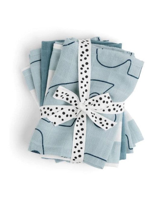 PACK 5 MUSELINAS 30X30 DONE BY DEER