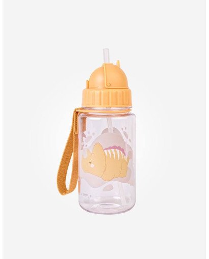 BOTELLA CON PAJITA SARO