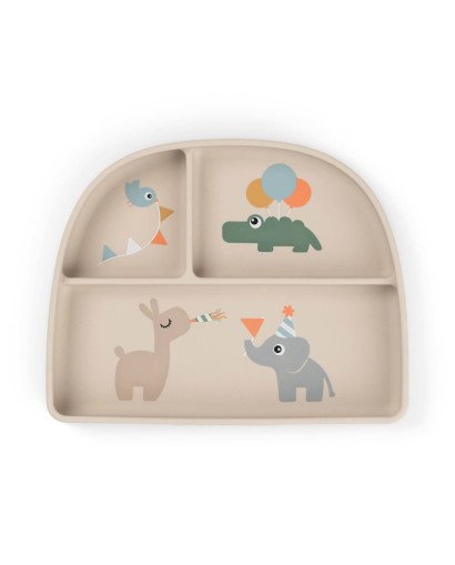 PLATO CON COMPARTIMENTOS STICK&STAY DONE BY DEER