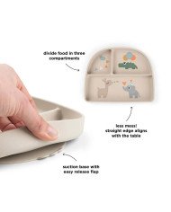 PLATO CON COMPARTIMENTOS STICK&STAY DONE BY DEER