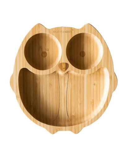 PLATO DE BAMBÚ ECO RASCALS
