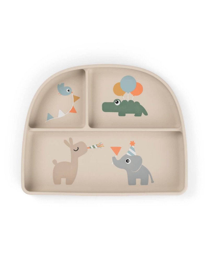 PLATO CON COMPARTIMENTOS STICK&STAY DONE BY DEER