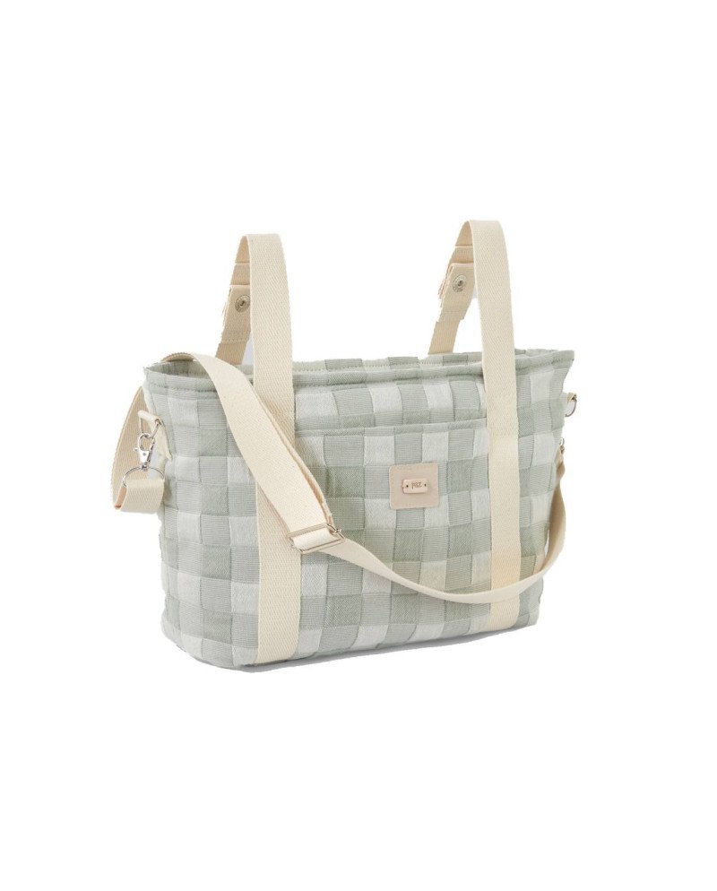 BOLSO TEXTIL COLECCION DAMERO  PAZ RODRIGUEZ